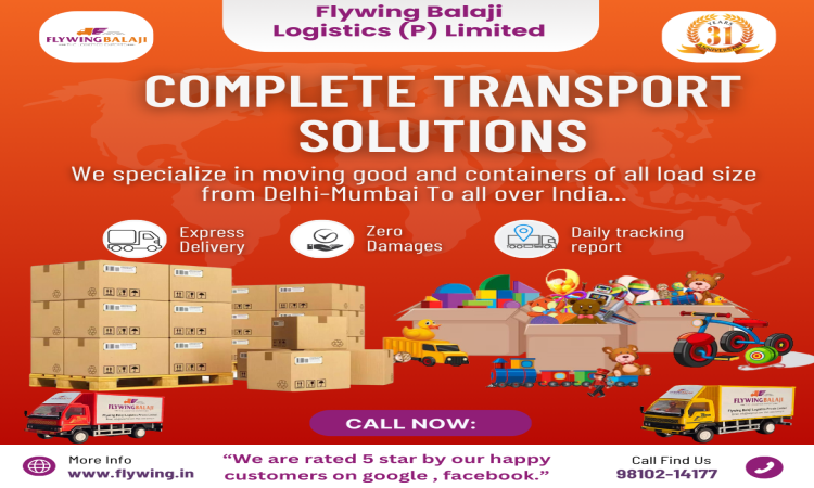 Container Services at most competitive Charges for Toys Industry.